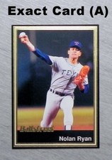 Nolan Ryan 1991 Ballstreet Gold Card # 3 _ Card (A)
