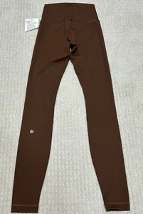 Lululemon Wunder Train HR Tight 28" Everlux Giava Marrone Taglia 2 - Foto 1 di 5