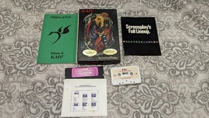 KAIV - WARRIORS OF RAS Atari commodore Disk and Tape Complete in Box Untested - Picture 1 of 12