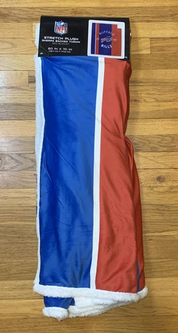 Buffalo Bills NFL 60'' x 70'' Ultra Fleece Sherpa Throw Blanket Cover