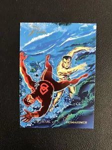 Fleer Flair 1994 anual #17 Daredevil vs Submariner universo Marvel - Imagen 1 de 2