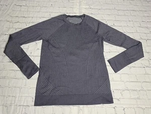 Lululemon Rest Less Pullover Long Sleeve size 10 Purple Athletic Running - Picture 1 of 5