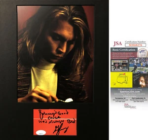 George Jung Medellín Cartel Drug Lord película inspiración soplado corte firmado certificado de autenticidad JSA - Imagen 1 de 6