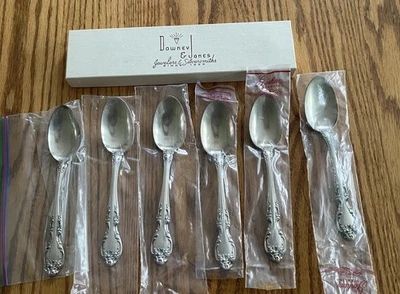 6 cucharadas antiguas Gorham Melrose de plata de ley 63/4" - 320 gramos NUEVO Foto 1 de 3