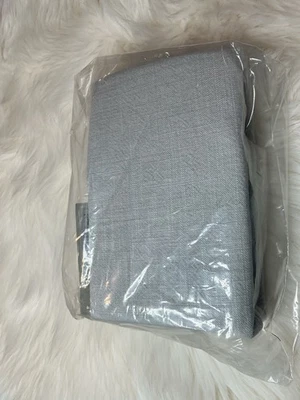 Almohada Casaluna mezcla de lino farsa gris claro tamaño estándar 20" x 26  Foto 1 de 4