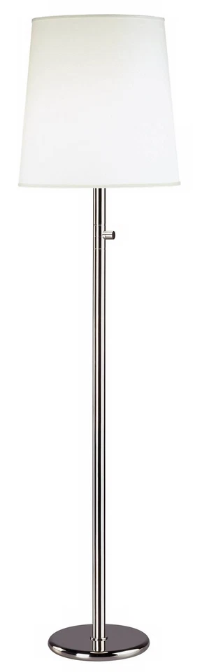Lámpara de pie Robert Abbey Chica 62 1/2" níquel pulido Foto 1 de 1