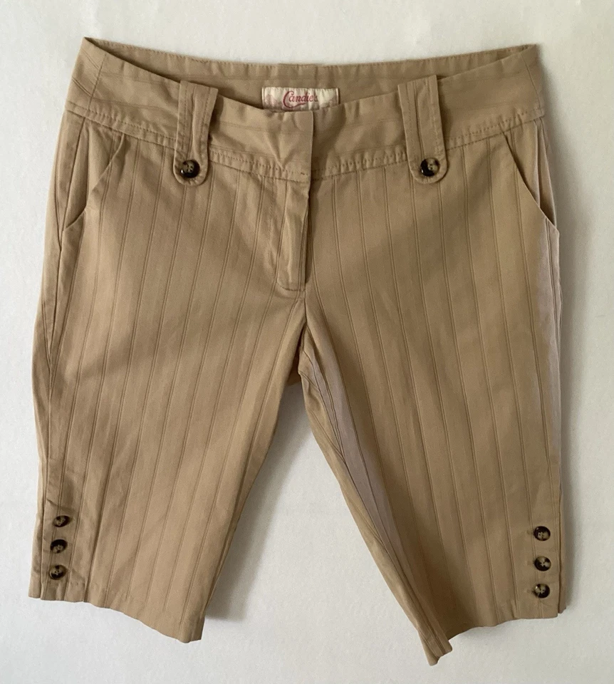 Bermudas Caqui Candie’s Vintage Años 90 Talla 7 Foto 1 de 4