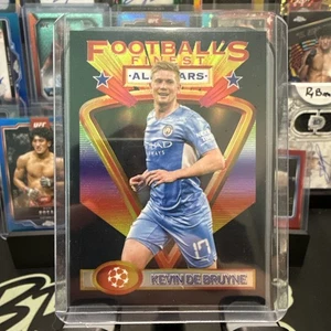 2021-22 Topps Finest Flashbacks UEFA All-Stars Kevin De Bruyne Black /25 - Picture 1 of 4