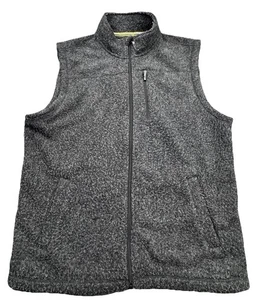 Smartwool Vest Hudson Trail Mens Sz XL Gray Full Zip Hiking Outdoor Wool Blend - Picture 1 of 20