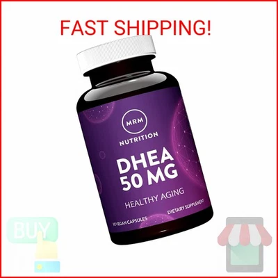MRM Nutrition DHEA 50mg | Envelhecimento Saudável | Micronizado para Absorção | Memória + M - Imagem 1 de 2
