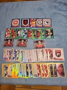 EURO 2024 TOPPS PARALLEL STICKERS BLU BLUE GREEN TOPPS FOIL RARES - Zdjęcie 1 z 94