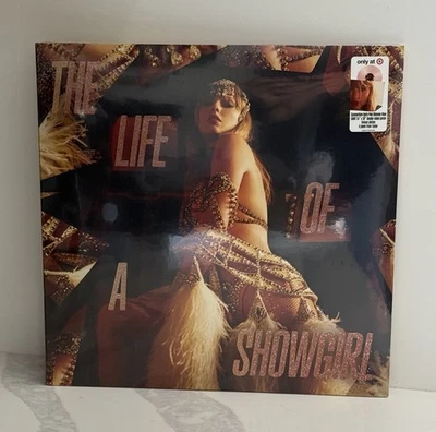 Taylor Swift The Life of a Showgirl Pink Shimmer Vinyl Target In Hand New Sealed - Image 1 of 3
