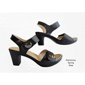 Patrizia by Spring Step schwarze High Heel Sandalen Gr. 10 - Bild 1 von 11