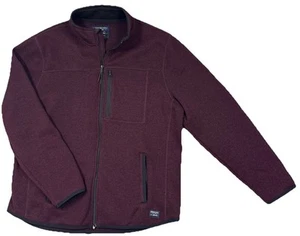 MEN'S AMERICAN EAGLE OUTFITTERS AEO FLEECE FULL FRONT ZIP JACKET-SZ XXL - Picture 1 of 10