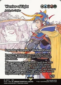 x1 Warrior of Light - Jodah, the Unifier - Foil - Showcase R MTG Final Fantasy: - Picture 1 of 1