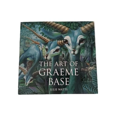 The Art of Graeme Base Julie Watts 1st Edition Large Illustrated Hardcover Book - image 1 of 4