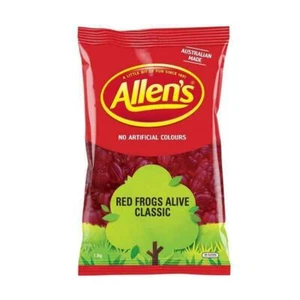 Allens Frogs Alive Red 1.3 kg Halloween Treats Party Favours Candy Buffet Lolly - Bild 1 von 3