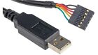 USB to TTL Serial Cable FTDI (Genuine) chipset +3.3V Black
