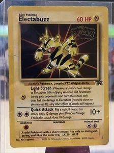 Pokémon TCG Electabuzz Wizards Black Star Promos 2 Regular Promo HP - Picture 1 of 2