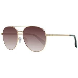 Ted Baker Sunglasses Men Gold Metal Aviator Frame Gradient Brown Lenses TB1682 4 - Picture 1 of 3