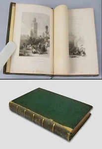 SPAIN Morocco 1838 DAVID ROBERTS engravings in Landscape Annual large paper copy - Picture 1 of 24