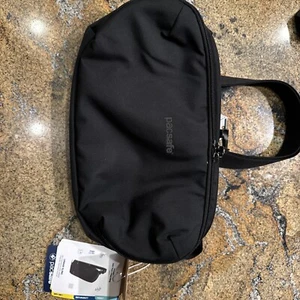 Pacsafe X Anti-Theft Urban Black Color 5 Liter Capacity - Picture 1 of 15