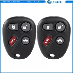 2 For Buick LeSabre Chevrolet Malibu 2001 2002-2006 Remote Keyless Entry System - Picture 1 of 9