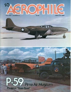 AEROPHILE V1 N3 BELL P-59 AIRACOMET USAAF JET FIGHTER PROJECT TOM-TOM B-36 F-84 - Picture 1 of 4