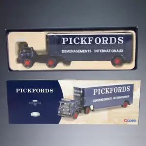 2001 CORGI PICKFORDS BEDFORD TRUCK BOX TRAILER 1:50 LIMITED EDITION #CC11401 - Picture 1 of 5