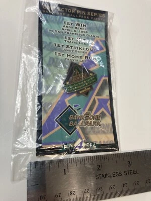 AZ Arizona Diamondbacks Lapel Pin MLB Baseball DBacks BOB Franchise Firsts 1st - Image 1 of 3