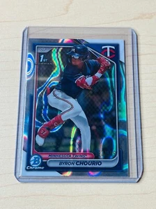 2024 Byron Chourio Bowman #BCP-129 1st Chrome Prospects Lava Refractor 352/399 - Bild 1 von 2