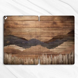 Mountains Wood Forest Nature Case For iPad 10.2 Air 3 4 5 Pro 9.7 11 12.9 Mini - Picture 1 of 3