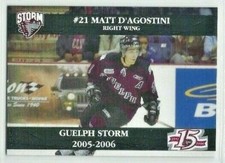 2005-06 Guelph Storm (OHL) Matt D'Agostini