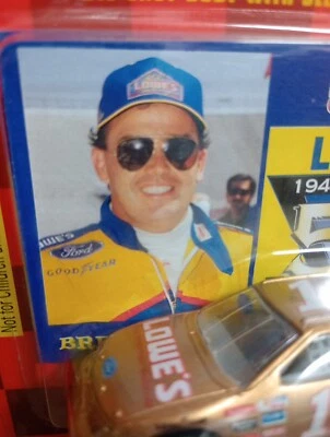 NASCAR Racing Champions #11 1996 Brett Bodine 1/64 Ford Thunderbird Lowe's Foto 1 de 4