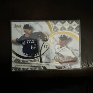 2024 Topps Dynamic Duals Mariners Emerson Hancock Rookie/ George Kirby - Picture 1 of 2