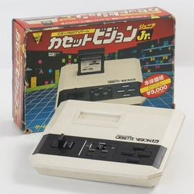 EPOCH CASSETTE VISION Jr JUNK Console System Boxed -Not Power on- JAPAN Ref 0203