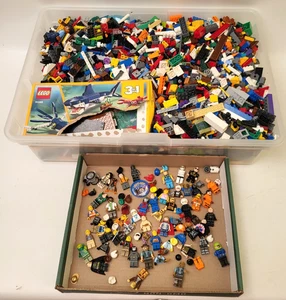 Riesige riesige Lego Sammlung Lot mit Mini Figuren - fast 18 Pfund Lego! - Bild 1 von 23
