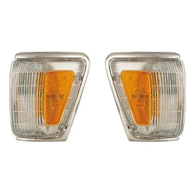 For 1990-1991 Toyota 4RUNNER Pair Park Lights Driver and Passenger Side w/ Bulbs - Изображение 1 из 4