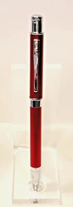 Vintage Cross Pearlescent Vogue Red Sable Ballpoint Pen w/Chrome Trim #AT0362-4 - Picture 1 of 5