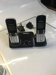 Telefony Panasonic KX TG6821E 2 podstawa słuchawki z sekretarką BOX3 719 - Zdjęcie 1 z 10