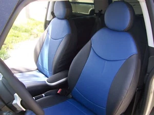 MINI COOPER S VINILO HECHO A MEDIDA AJUSTE 2 FUNDAS DE ASIENTO DELANTERAS 13 COLORES - Imagen 1 de 24