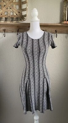 Vestido tejido tallado para mujer negocios causal chic talla XS bodas semi formal Foto 1 de 4