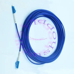 10M Armored Cable Fiber Patch Cord LC to LC SM 9/125 3.0mm Single Core - Afbeelding 1 van 1