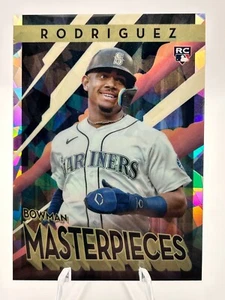 JULIO RODRIGUEZ 2022 BOWMANS BEST MASTERPIECES ATOMIC REFRACTOR #BM-10 JT - Picture 1 of 2