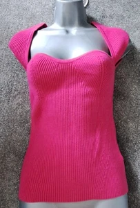 Next Damen Cerise ärmelloses Top Größe 10 - Bild 1 von 8