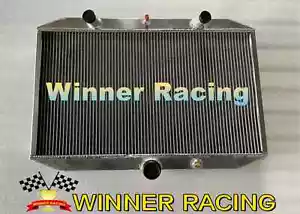 Aluminum Radiator Fit Jaguar XK-E/E-TYPE Series 3 III V12 5.3L 1971-1974 Kühler - Picture 1 of 9