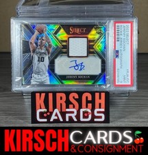 Jeremy Sochan 2022-23 Panini Select #RJAJSC RC Jersey Auto RPA /199 POP 4