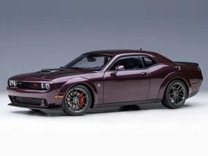 71771 Dodge Challenger R/T Scat Pack Shaker Widebody 2022 in Hellraisin 1:18: - Picture 1 of 5