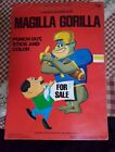 Vintage Magilla Gorilla Wonder Sticker Fun Book By Hanna-Barbera 1974