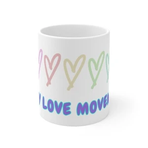 Taza de cerámica ONLY LOVE MOTION 11 oz - Imagen 1 de 5